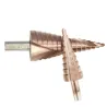 HSS coated step drill bit - 4-12/20/32 - wood / metal drilling