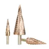 HSS coated step drill bit - 4-12/20/32 - wood / metal drilling