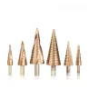 HSS coated step drill bit - 4-12/20/32 - wood / metal drilling