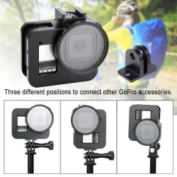 Go pro 8 protective case - aluminium - pure quality