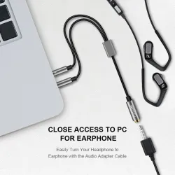 AUX cable Y - audio splitter - 3.5mm - female to 2 maleSplitters