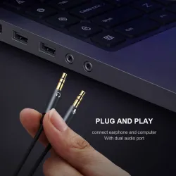 AUX cable Y - audio splitter - 3.5mm - female to 2 maleSplitters