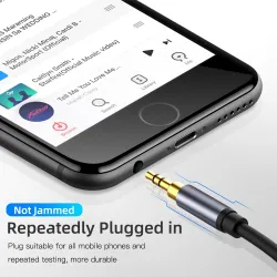 Audio splitter - 3 female to 1 male - 3.5mm jack - iPhone / Samsung / MP3 player