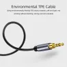 Audio splitter - 3 female to 1 male - 3.5mm jack - iPhone / Samsung / MP3 player