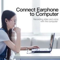 Headphone splitter - audio AUX cable - 3.5mm jack - female to 2 maleSplitters