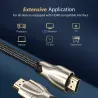 Splitter audio cable - xiaomi - hdm 2.0 - tv
