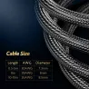 Splitter audio cable - xiaomi - hdm 2.0 - tv