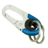 Carabiner hook - metal buckle - with double keyringSurvival tools