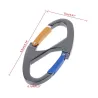 Buckle keychain - snap clip - hiking - outdoor camping