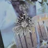 Very stylish - rhinestone crystel  brooch - give it to a love one as a gift