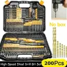 HSS twist drill bit set - 1mm / 1.5mm / 2mm / 2.5mm / 3mm - 100-200pcs