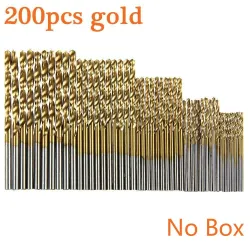 HSS twist drill bit set - 1mm / 1.5mm / 2mm / 2.5mm / 3mm - 100-200pcs