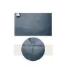 Leather shoulder bag - with multi zippers / hand strap