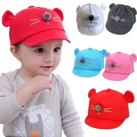 Cute mouse - kids hat - snapback