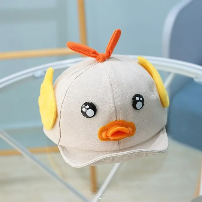 Infant toddler unisex outdoor baseball cap - so cute little duckkie