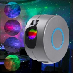 Projecteur laser LED - lumière de scène - avec télécommande - ciel étoilé / galaxie / étoiles