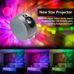 Projecteur laser LED - lumière de scène - avec télécommande - ciel étoilé / galaxie / étoiles