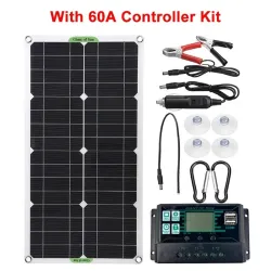 Solar - panel kit 250w - complete for - car - boat