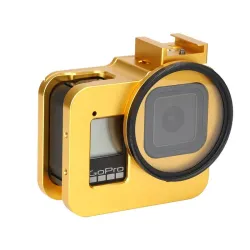 Go pro 8 protective case - aluminium - pure quality