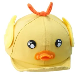 Kids baseball cap - duck with beak / eyesHats & caps