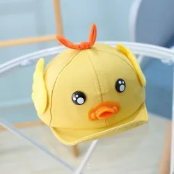 Infant toddler unisex outdoor baseball cap - so cute little duckkie