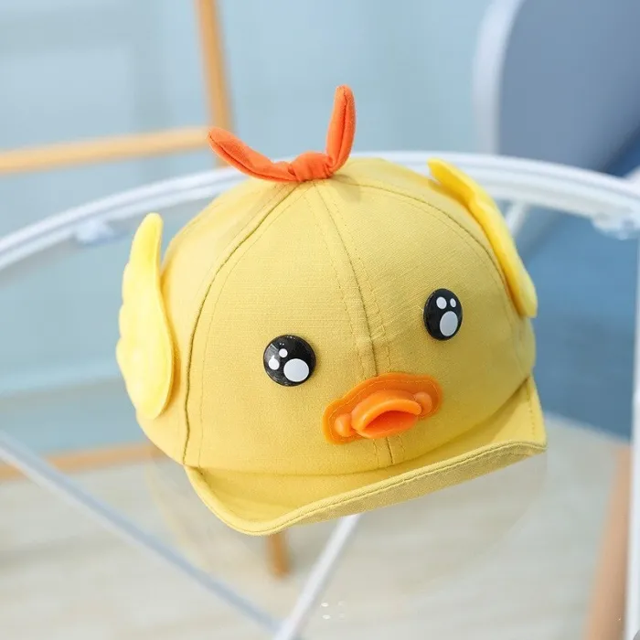 Infant toddler unisex outdoor baseball cap - so cute little duckkie