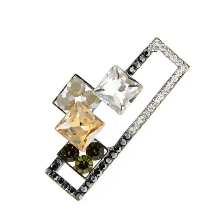 Vintage rhinestone brooche - elegant to wear at anytime