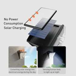 Solar outdoor light -sensor - waterproof