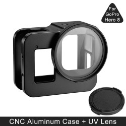 Go pro 8 protective case - aluminium - pure quality