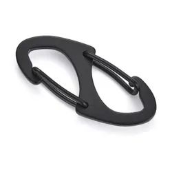 8-shaped carabiner clip - hiking - rock climbing - campingSurvival tools