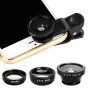 Fisheye lens camera kit - 3 - in - 1 -  - with clip - 0.67 - all cell phones