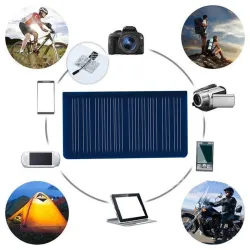 Portable mini solar panel - 68*38mm - outdoor board