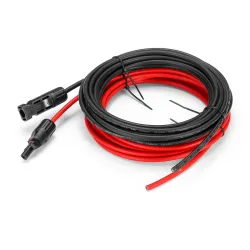 Solar cables - 2.5mm - copper - black and red