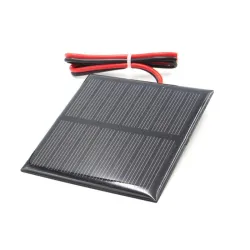 Min solar panel cell phone charger - 40v - connecting wire