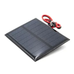 Min solar panel cell phone charger - 40v - connecting wire