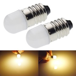 Light bulbs - 2 pcs - 3v 6v  - warm white - ideal for flashlight