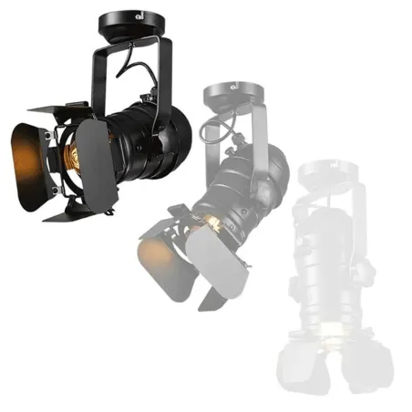 Plafonnier vintage - éclairage de scène - E27 - LED - théâtre / commerces