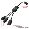4-3 in 1 cable adapter / splitter - micro USB / OTG / HUB - smartphones