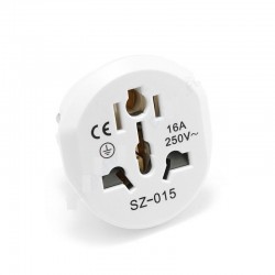 Adapter - universal - round pin socket - travel - high quality