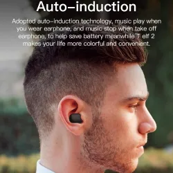 Bluetooth earphones - TWS 5.0 - wireless - waterproof - with charging box
