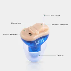 Hearing aids - left / right - sound amplifier