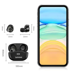 Lenovo X18 wireless earphones - Bluetooth 5.0 - with microphone