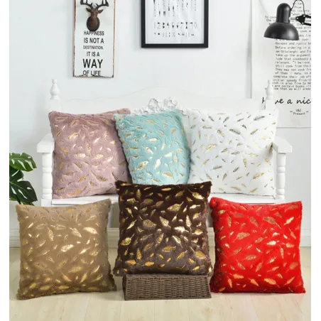 Plush pillow case cover - home - bedroom deco