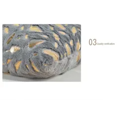 Plush pillow case cover - home - bedroom deco