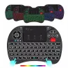 Rii X8+ - mini wireless keyboard - LED - 2.4GHz - with touchpad - Android TV Box / PCKeyboards