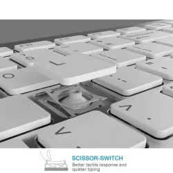 Hebrew wireless keyboard - Bluetooth - iOS / Android / Windows