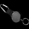 Keychain with retractable wire rope - anti-theft - 80cmKeyrings