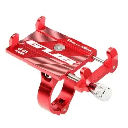 Bicycle handlebar phone holder – aluminum clip mount bracket for secure cycling navigationHolders
