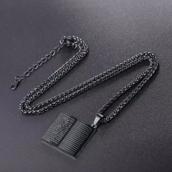 Holy Bible necklace - stainless steel