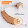 Rechargable hearing aid - invisible - USB -